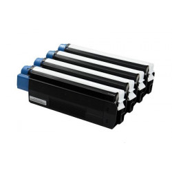 Multipack 4 Toner Oki 44315320-44315319-44315318-44315317