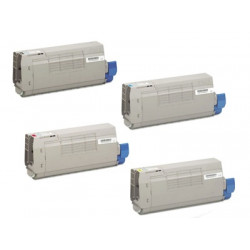 Multipack 4 Toner Oki 45396216-45396215-45396214-45396213 Compatibili