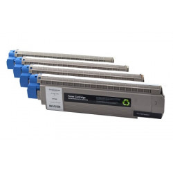 Multipack 4 Toner Oki 44059232-44059231-44059230-44059229 Compatibili