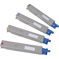 Multipack 4 Toner Oki 44643004-44643003-44643002-44643001