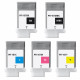 Multipack 5 Cartucce Per Canon PFI 107 Compatibili
