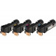 Multipack 4 Toner Compatibili Per Epson S050630-SO50629-SO50628-SO50627