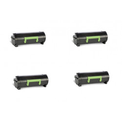Offerta 4 Toner Per Lexmark 50F2H00 Compatibili