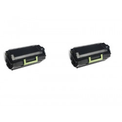 Bipack Toner Lexmark 62D2H00 Compatibili