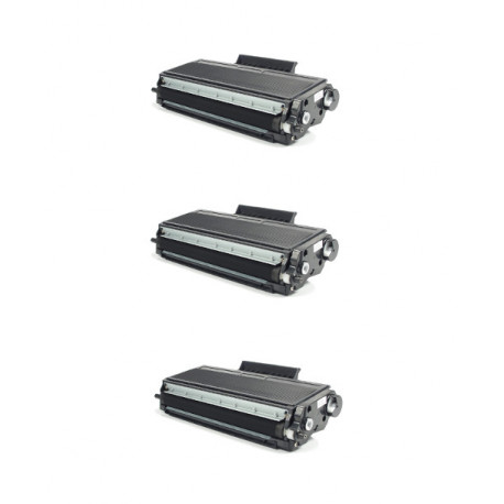 Tripack Toner Brother TN-3480 Compatibili