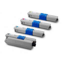 Multipack 4 Toner Per Oki 44973536-44973535-44973534-44973533
