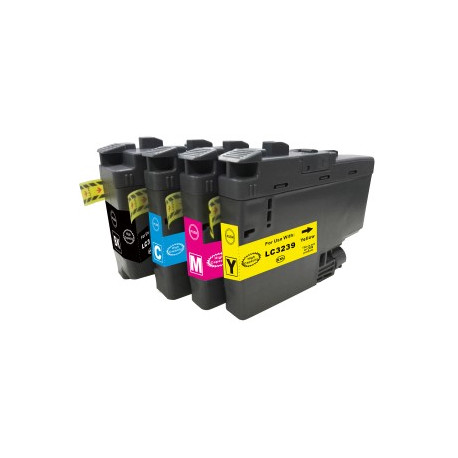 Multipack Cartucce Per Brother LC3239BK-C-M-Y Compatibili