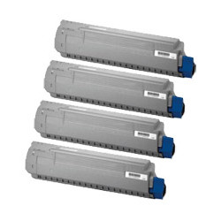 Multipack Toner Per OKI 46471104- 46471103-46471102-46471101 Compatibili