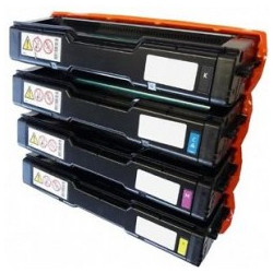 Offerta Multipack 4 Toner Per Ricoh 407383-407384-407385- 407386 Compatibili