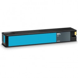 Cartuccia HP981XLC (L0R09A) Compatibile Ciano