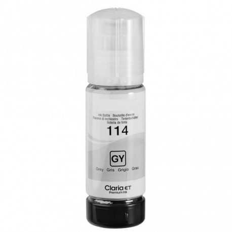 Flacone Inchiostro Grigio Specifico Per Cartucce Epson T114GY